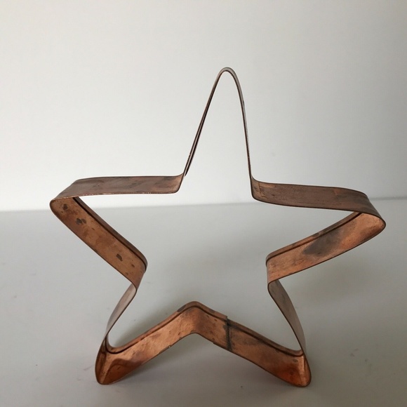 Copper Heavy Duty Tree & Star Cookie Cutters 5" - Picture 4 of 6